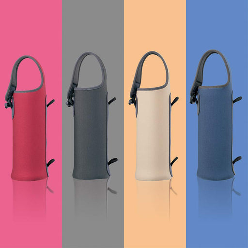 Zojirushi Mahobin MC-AA02-CA Stainless Steel Water Bottle Cover Beige M Size-Kiichin - The #1 Place for Japanese Goods in Your Hand!