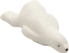 24to3 Nishitomi Ceramics Arita Ware Kitagawa Bisenkan Manta Chopsticks Rest - White Bear Small - 4534891478243