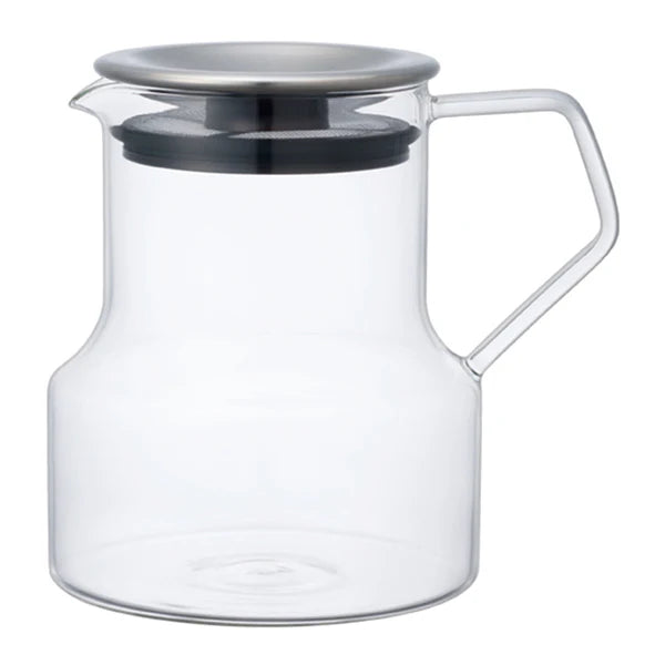 KINTO  Cast One-Touch 700Ml Heat-Resistant Glass Teapot Microwave Safe