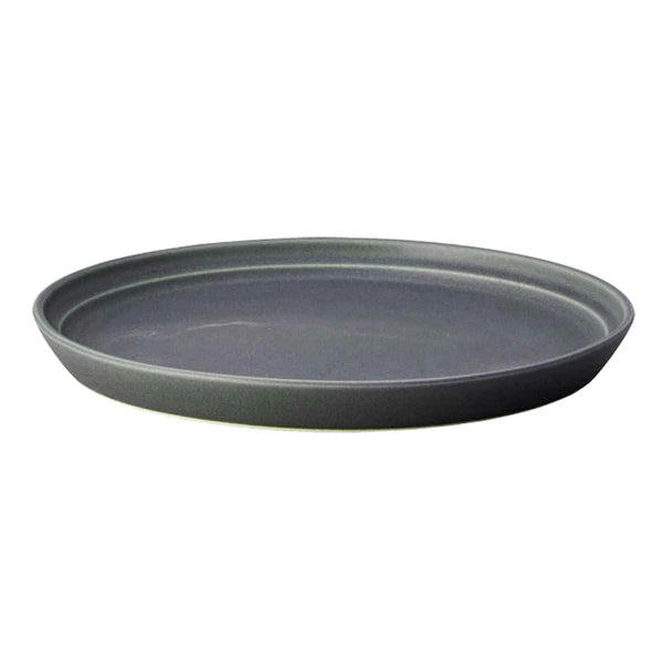 KINTO  Fog Plate 200mm Dark Gray Microwave Dishwasher Safe Durable 26366