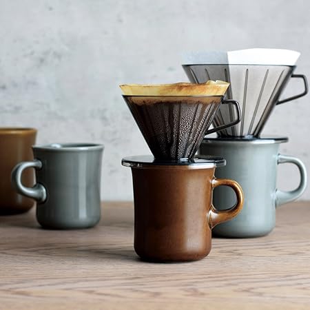 KINTO SCS Stack Mug 27658 Orange Slow Coffee Style for Perfect Brew