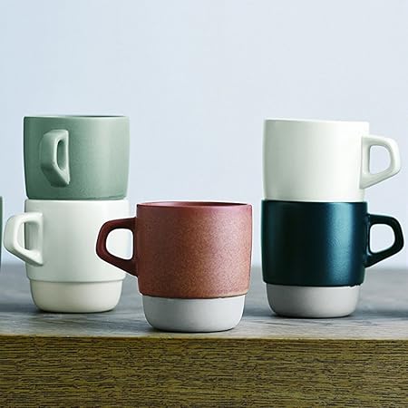 KINTO SCS Stack Mug 27658 Orange Slow Coffee Style for Perfect Brew