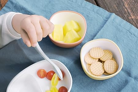 KINTO   Bonbo Snack Bowl 150ml Orange Kids Baby Dishwasher Safe Gift 26444