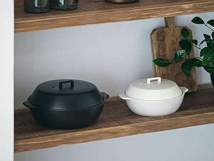 KINTO KAKOMI Enamel Pot 1L Sand Beige Model 25281
