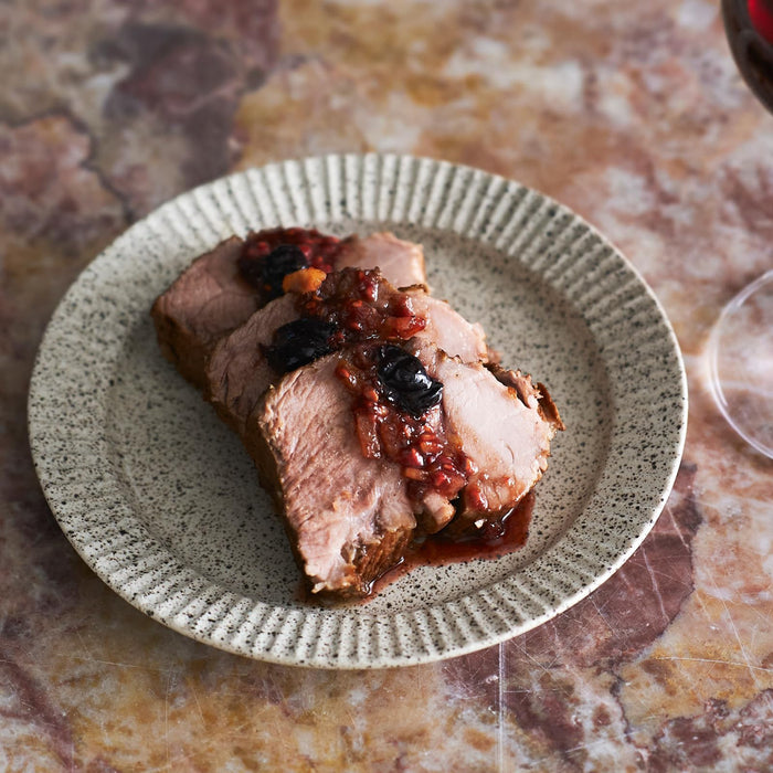 Aito Conti Earthen Beige Mino Ware 17cm Plate - Dishwasher & Microwave Safe