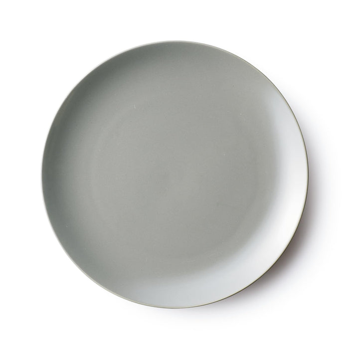 Aito Seisakusho Couleur Plate 24cm Charcoal Mino Ware Microwave Safe Japan