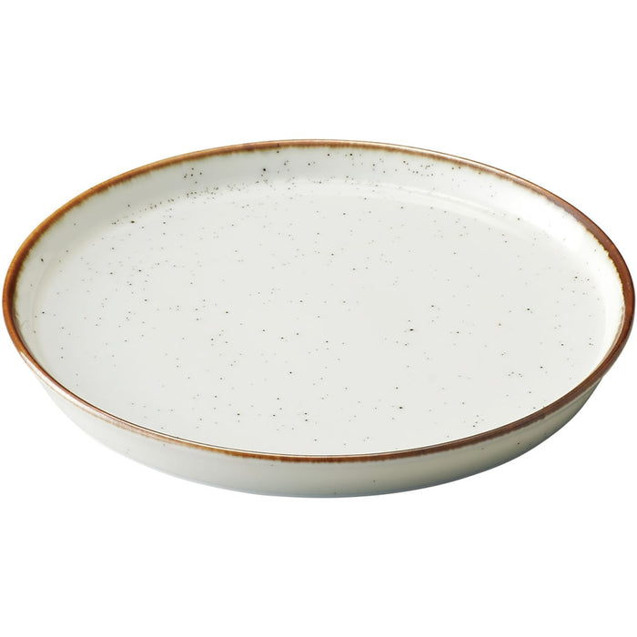 Aito Grain Plate Brown Medium 15cm Microwave & Dishwasher Safe Japanese Mino Ware