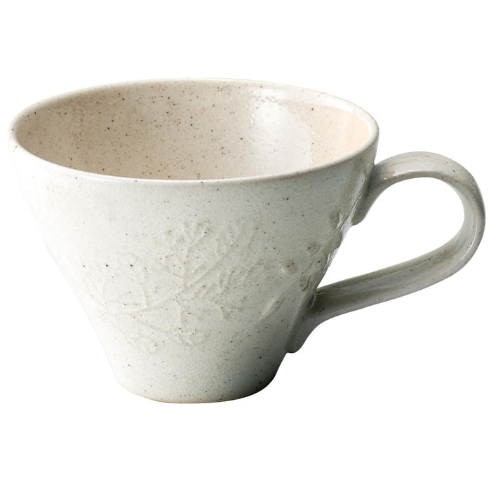 Aito Ha Gohonte Mug - 190ml White Seto Ware - Microwave & Dishwasher Safe