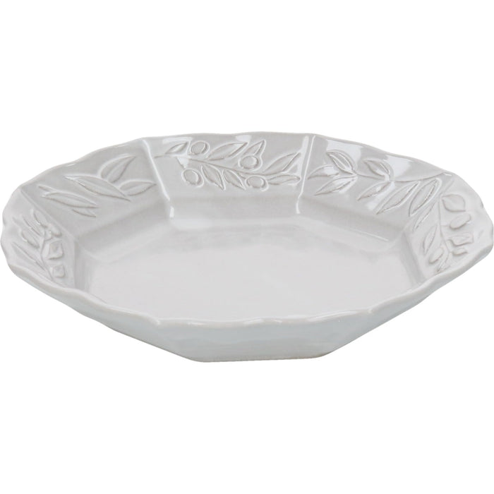 Aito Olive Plate Set 17cm White Seto Ware Microwave Dishwasher Safe Japan Made