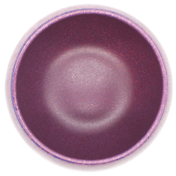 Aito Sui Round Bowl 8cm Mino Ware Purple Dishwasher Microwave Safe Japan