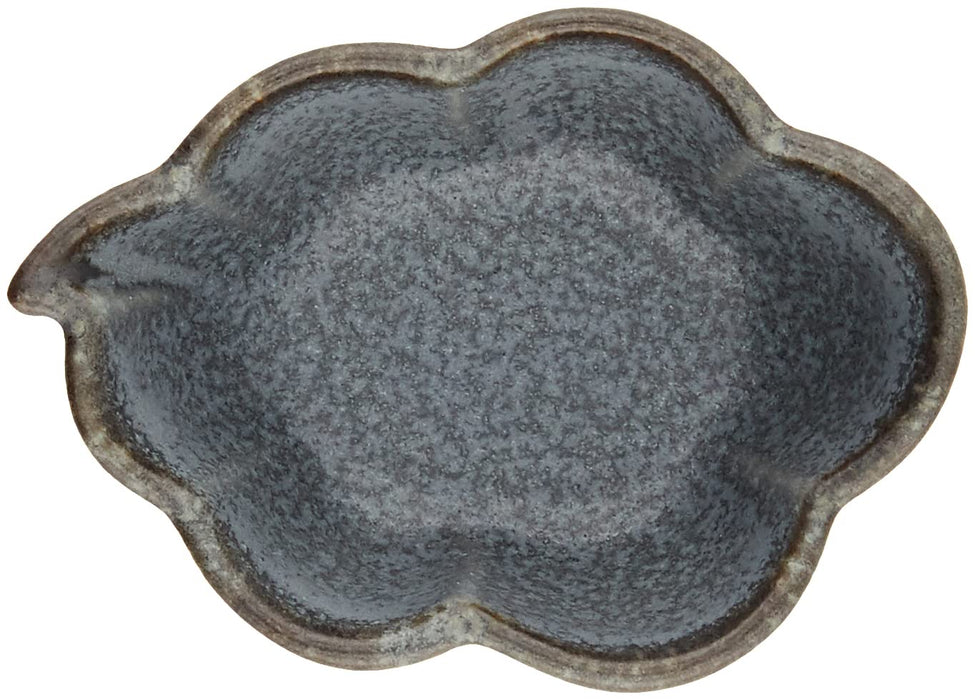 Aito Sui Soy Sauce Dish 6.5cm Mino Ware Sky Blue Gray Dishwasher Safe