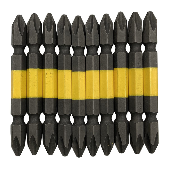 Anex Color Bit Double Head +2X65 10-Piece Set by Annex Tool (Anex)-Kiichin - The #1 Place for Japanese Goods in Your Hand!