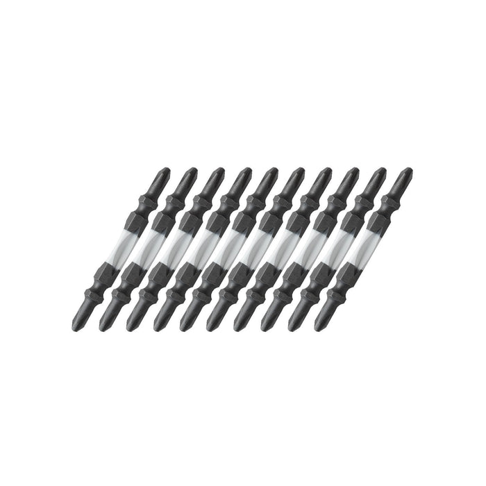 Anex 10-pack Color Torsion Bit Double-Head Slim +2X65 Act-14M Tool-Kiichin - The #1 Place for Japanese Goods in Your Hand!