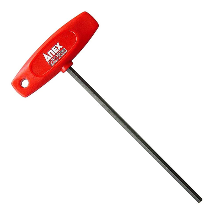 Anex Hexagonal Wrench T-Handle 5mm x 160 No.3200 - Anex Tool-Kiichin - The #1 Place for Japanese Goods in Your Hand!