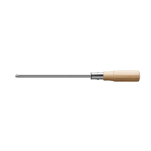 Anex Anex Driver with Penetrating Feature and Wooden Handle Size 4x200 No.750 Tool-Kiichin - The #1 Place for Japanese Goods in Your Hand!