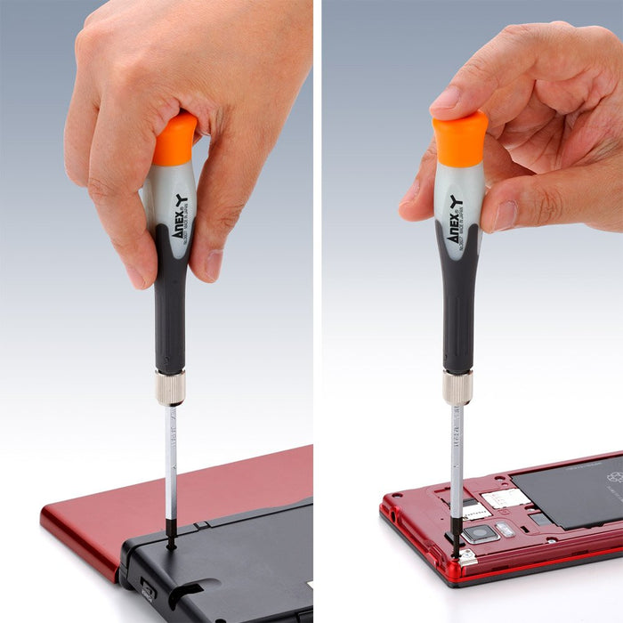 Anex Tool Precision Interchangeable Screwdriver Y-Shaped 1.8x2.6mm - No.3607-Kiichin - The #1 Place for Japanese Goods in Your Hand!