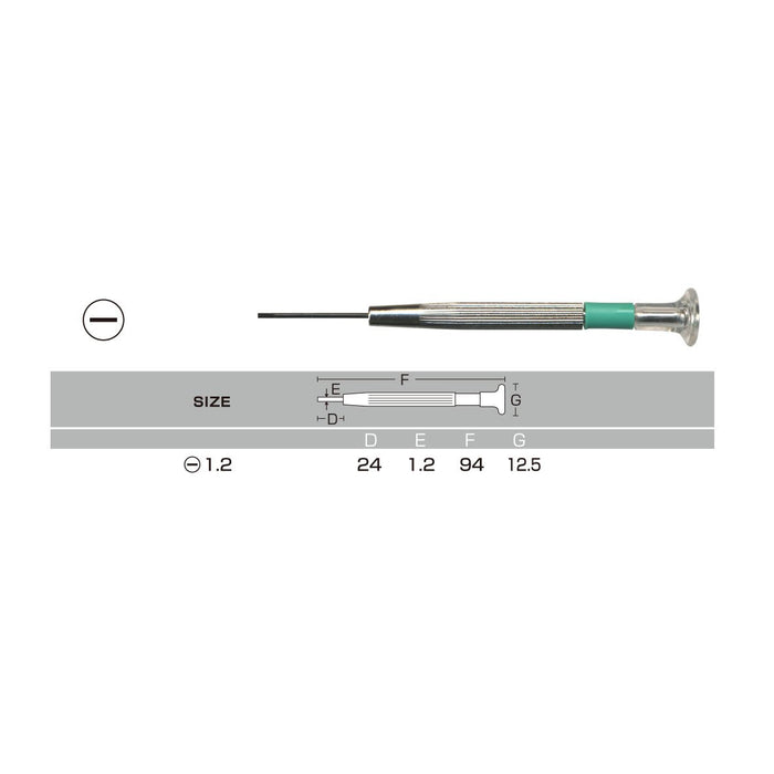 Anex Precision Screwdriver Set - 6 Piece Phillips and Flat Head with Case-Kiichin - The #1 Place for Japanese Goods in Your Hand!