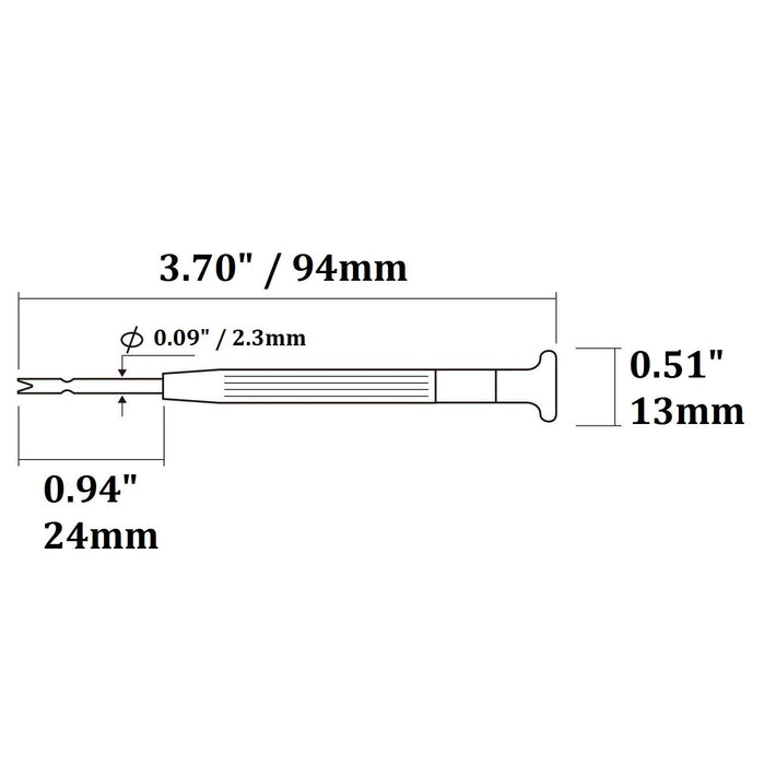 Anex No.67 Precision Screwdriver and Watch Band Pin Remover Tool-Kiichin - The #1 Place for Japanese Goods in Your Hand!