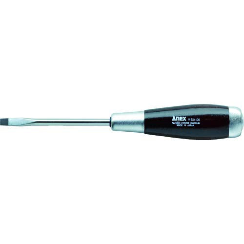 Anex Penetrating Screwdriver Hyper Type-6 X 100 Wood Handle Tool No.180-Kiichin - The #1 Place for Japanese Goods in Your Hand!