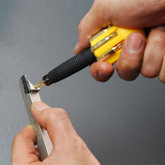 Anex Tool 6070-T Screwdriver Set with L-Handle Hex Lobe 7 Bits - Anex Anex-Kiichin - The #1 Place for Japanese Goods in Your Hand!