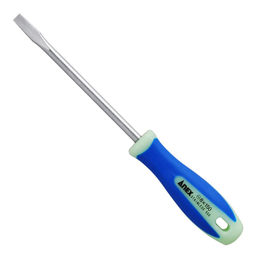 Anex Stool - Anex No.1505 Stainless Steel Screwdriver with Luminous Handle-Kiichin - The #1 Place for Japanese Goods in Your Hand!
