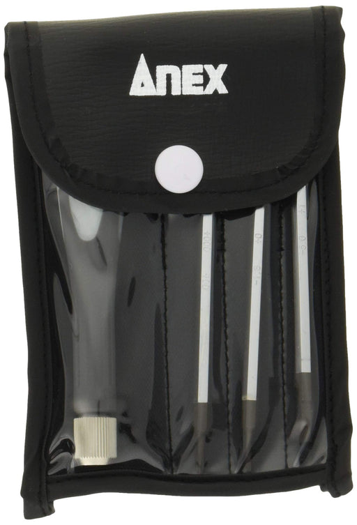 Anex Super Fit Precision Interchangeable Screwdriver Bit Set of 3 - Anex (Bulk 6 Sets)-Kiichin - The #1 Place for Japanese Goods in Your Hand!