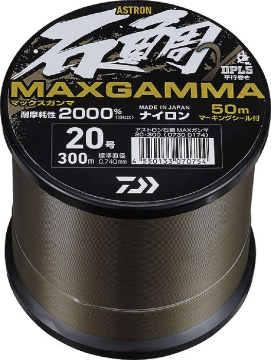 Daiwa Nylon Line Astron Ishidai Max Gamma 300 16lb Black Ocean-Kiichin - The #1 Place for Japanese Goods in Your Hand!