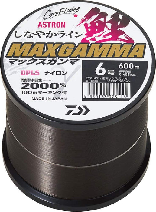Daiwa Nylon Line Astron Koi Max Gamma No. 6 600M Snail Black-Kiichin - The #1 Place for Japanese Goods in Your Hand!