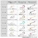 Daiwa Tairaba Red Fang Replacement Unit Βss Trial Tie Pack Assorted Colors-Kiichin - The #1 Place for Japanese Goods in Your Hand!