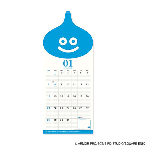 Square Enix Dragon Quest 2024 Wall Calendar 259521-Kiichin - The #1 Place for Japanese Goods in Your Hand!