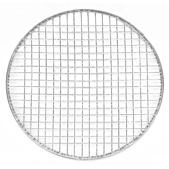 Premium 28.0cm Round BBQ Grill Mesh - 200 Pieces | Ebm Galvanized Iron-Kiichin - The #1 Place for Japanese Goods in Your Hand!