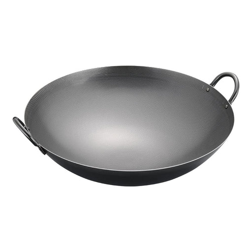 Endo Shoji Professional Chinese Wok 39Cm Iron Double-Handled Japan Made-Kiichin - The #1 Place for Japanese Goods in Your Hand!