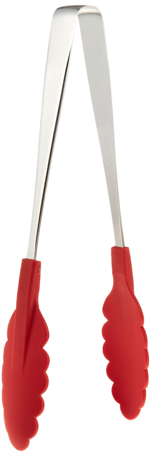 Endo Shoji Antibacterial Heat-Resistant Red Tongs Stainless Steel Japan Made-Kiichin - The #1 Place for Japanese Goods in Your Hand!