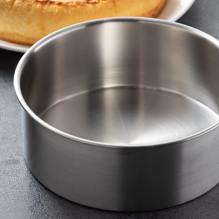 Endo Shoji 21cm Commercial Cheesecake Pan Deep 18-8 Stainless Steel-Kiichin - The #1 Place for Japanese Goods in Your Hand!