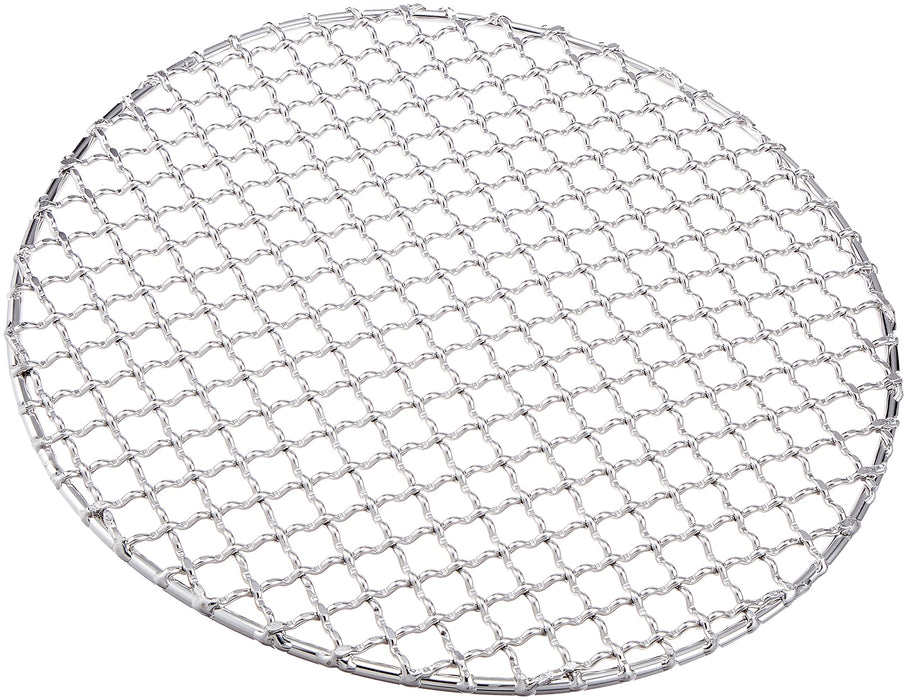 Endo Shoji Round Grilling Net 26Cm Crimp Mesh Stainless Steel Japan Made-Kiichin - The #1 Place for Japanese Goods in Your Hand!