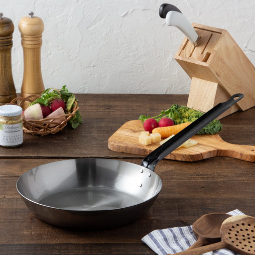 Endo Shoji 32cm Commercial Iron Frying Pan IH Compatible Made in Japan-Kiichin - The #1 Place for Japanese Goods in Your Hand!