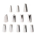 Endo Shoji Commercial Nozzle Set 12 pcs No.8 Stainless Steel Japan Made-Kiichin - The #1 Place for Japanese Goods in Your Hand!