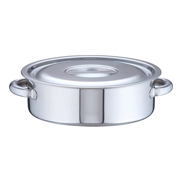 Endo Shoji 27Cm Stainless Steel Commercial Outer Ring Pot Made in Japan-Kiichin - The #1 Place for Japanese Goods in Your Hand!