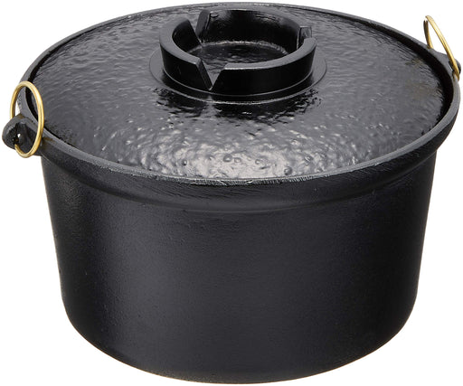 Endo Shoji Aluminum Shabu-Shabu Pot with Lid for Induction Cookers Japan Made-Kiichin - The #1 Place for Japanese Goods in Your Hand!