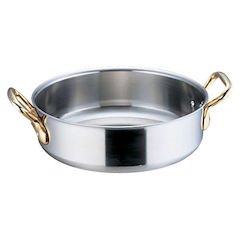 Endo Shoji 39Cm Stainless Steel Pot for Induction Cookers - Made in Japan-Kiichin - The #1 Place for Japanese Goods in Your Hand!