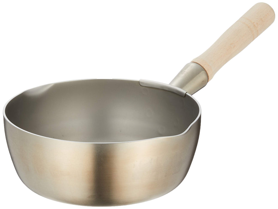 Endo Shoji 18cm Yukihira Pot Eco Clean 3-Ply Clad Made in Japan-Kiichin - The #1 Place for Japanese Goods in Your Hand!