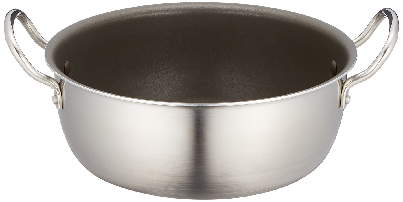 Endo Shoji Tkg Ih 27Cm Two-Handled Pot Clad Aluminum Stainless Steel-Kiichin - The #1 Place for Japanese Goods in Your Hand!