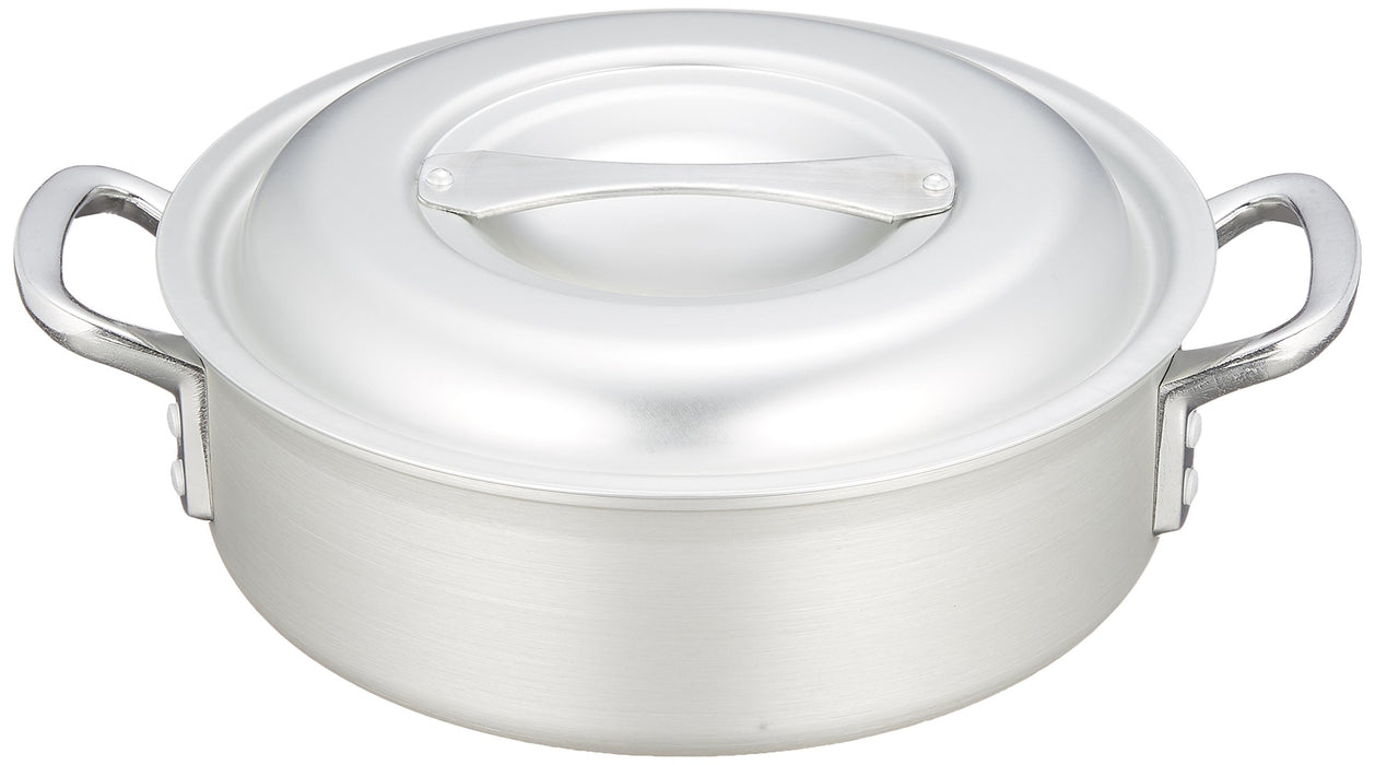 Endo Shoji 27Cm IH Compatible Aluminum Pot ASTM902 for Commercial Use-Kiichin - The #1 Place for Japanese Goods in Your Hand!