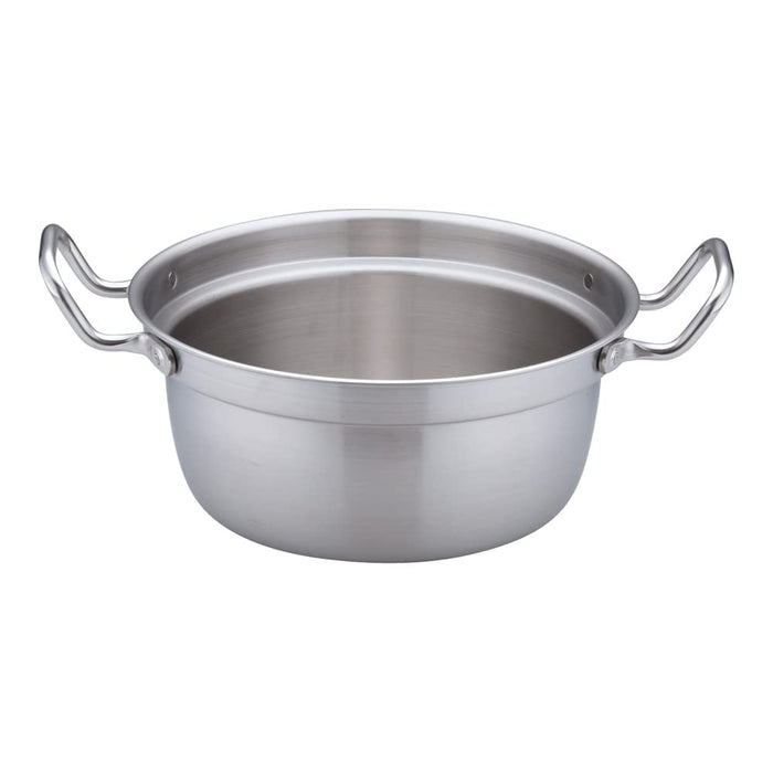 Endo Shoji 33cm Torino Japanese Pot Induction Ready 3-Ply Steel Made in Japan-Kiichin - The #1 Place for Japanese Goods in Your Hand!