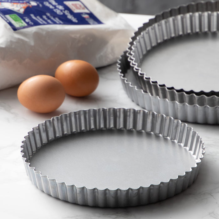 Endo Shoji 30cm Ulster Tart Pan with Removable Bottom Made in Japan-Kiichin - The #1 Place for Japanese Goods in Your Hand!