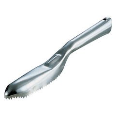 Endo Shoji Silver Grill Net 235mm for Commercial Use with Scum Remover-Kiichin - The #1 Place for Japanese Goods in Your Hand!