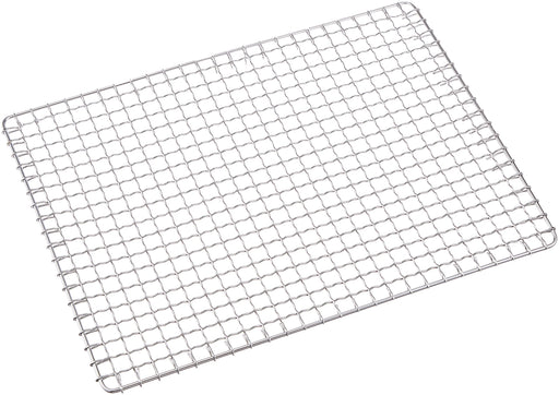 Endo Shoji Tkg 270x210mm Stainless Steel Grilling Net - Rust-Resistant BBQ-Kiichin - The #1 Place for Japanese Goods in Your Hand!