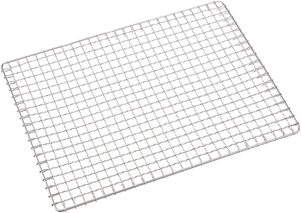 Endo Shoji Tkg 270x210mm Stainless Steel Grilling Net - Rust-Resistant BBQ-Kiichin - The #1 Place for Japanese Goods in Your Hand!