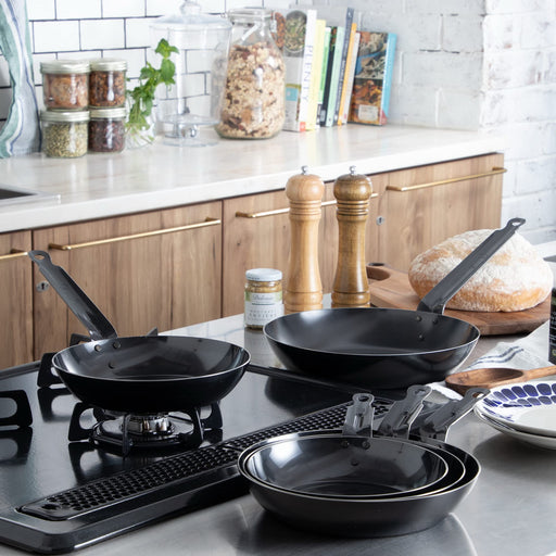 Endo Shoji Tkg 26Cm Iron Frying Pan High Heat Retention IH Compatible-Kiichin - The #1 Place for Japanese Goods in Your Hand!