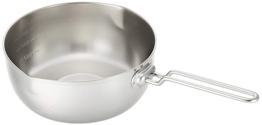 Endo Shoji 20cm Stainless Steel Yukihira Pot - Rust-Resistant Cool Handle-Kiichin - The #1 Place for Japanese Goods in Your Hand!